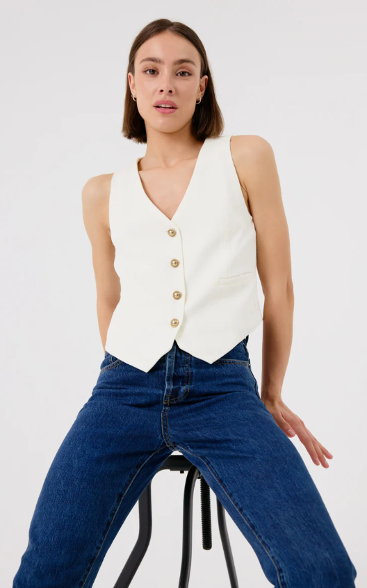 GILET - COLOR CREAM 2
